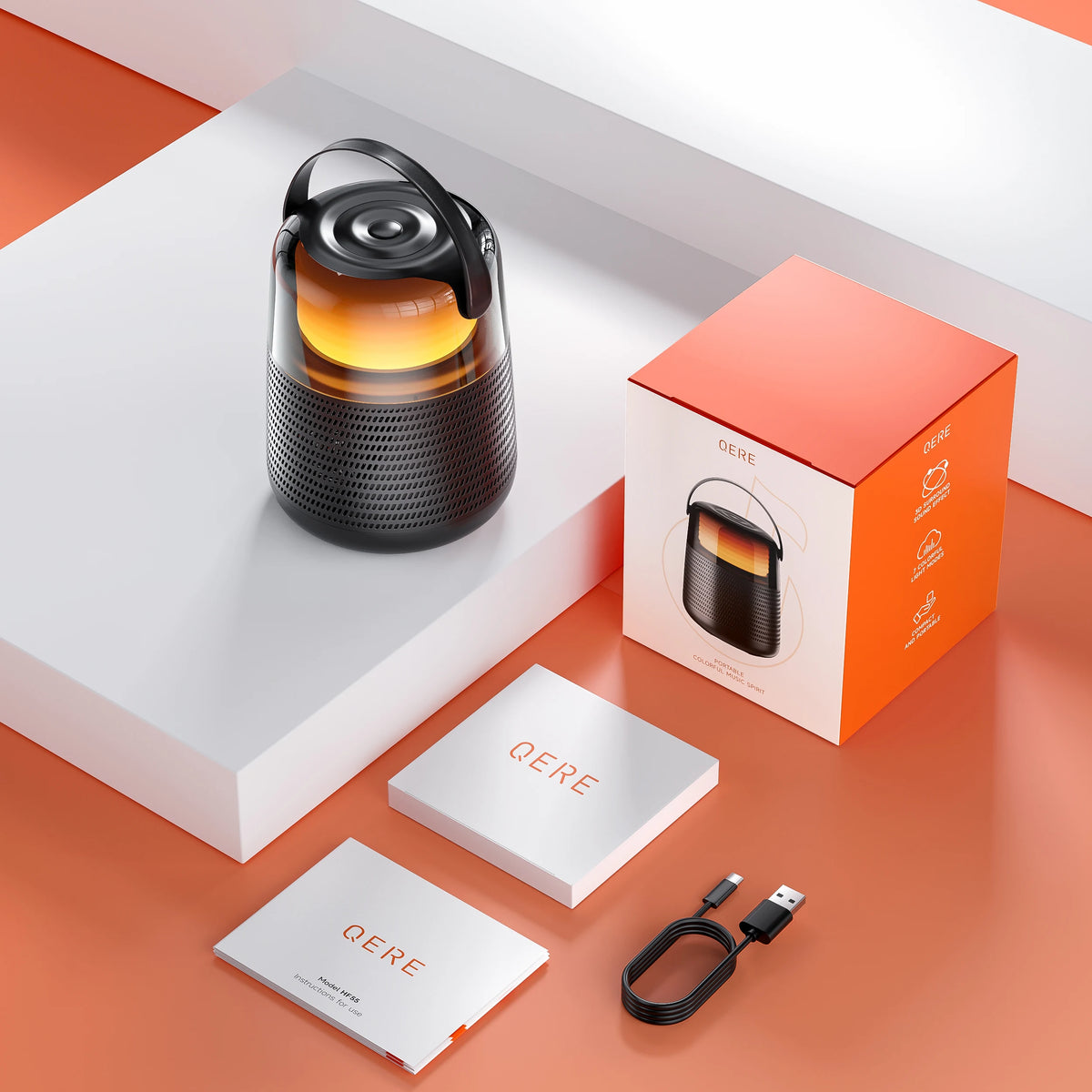 Outdoor Light Led Bass Bluetooth Wireless Speaker