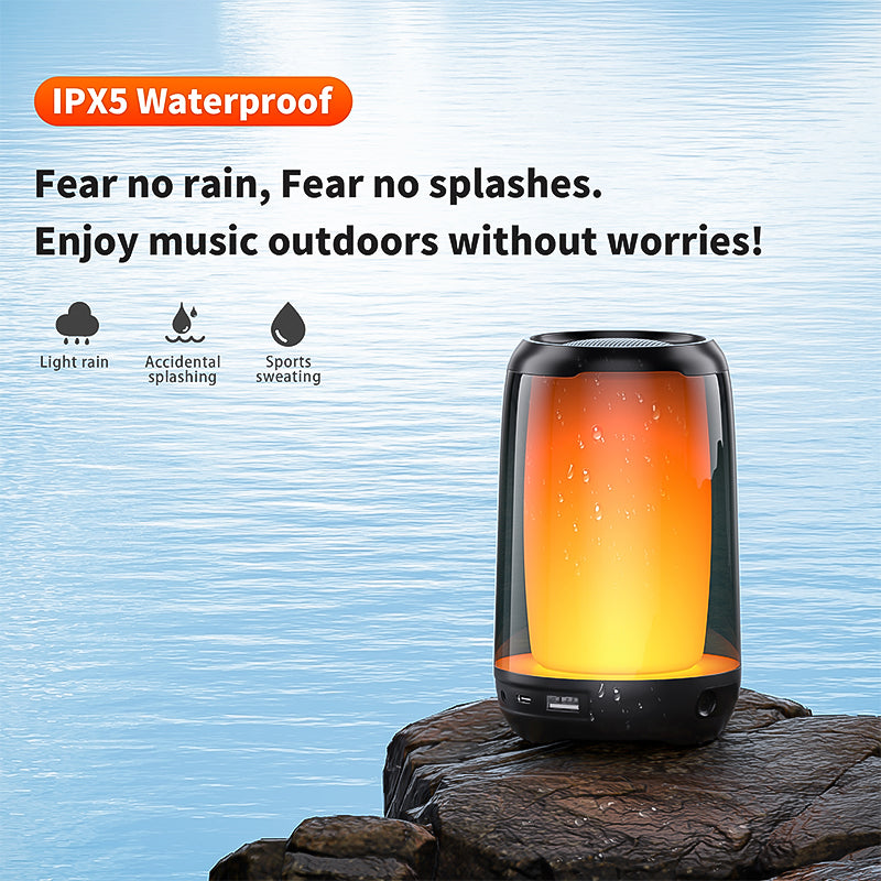 Outdoor Light Led Bass Bluetooth Wireless Speaker