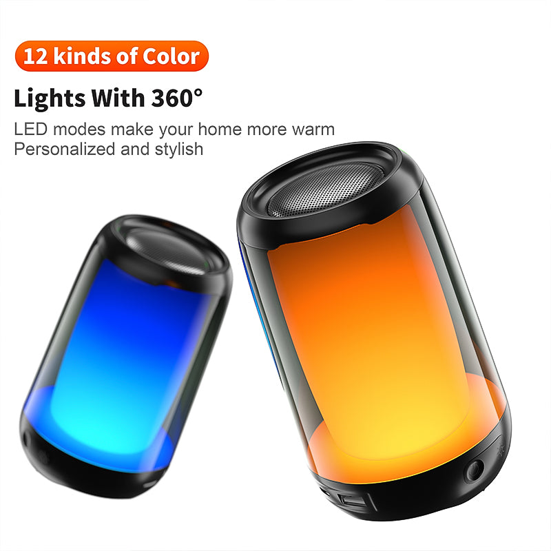 Outdoor Light Led Bass Bluetooth Wireless Speaker