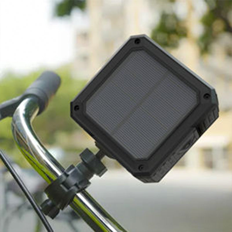 Portable waterproof solar speaker