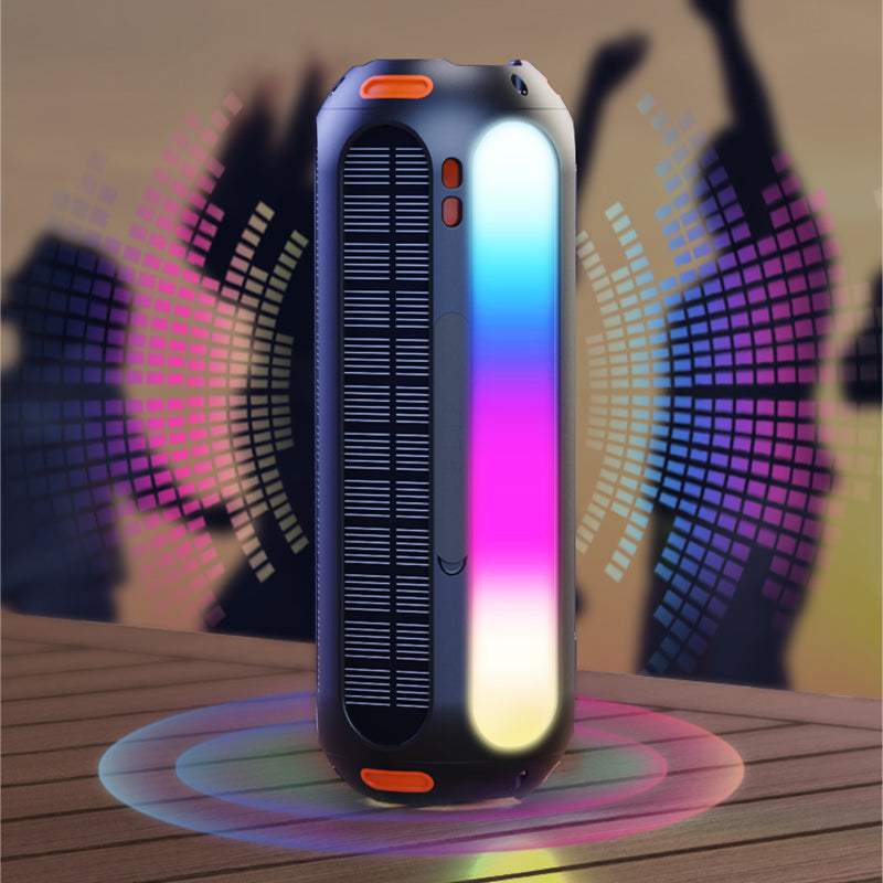 Ultra long battery life solar speaker