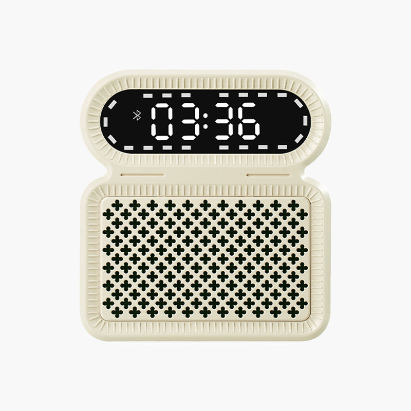Mini wireless portable clock speaker