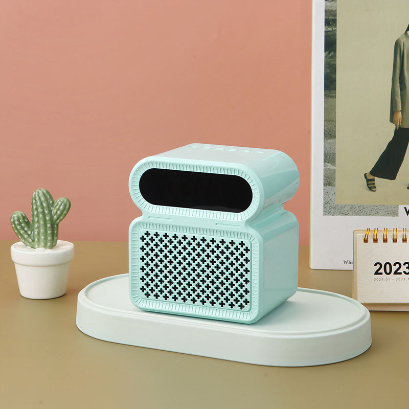 Mini wireless portable clock speaker