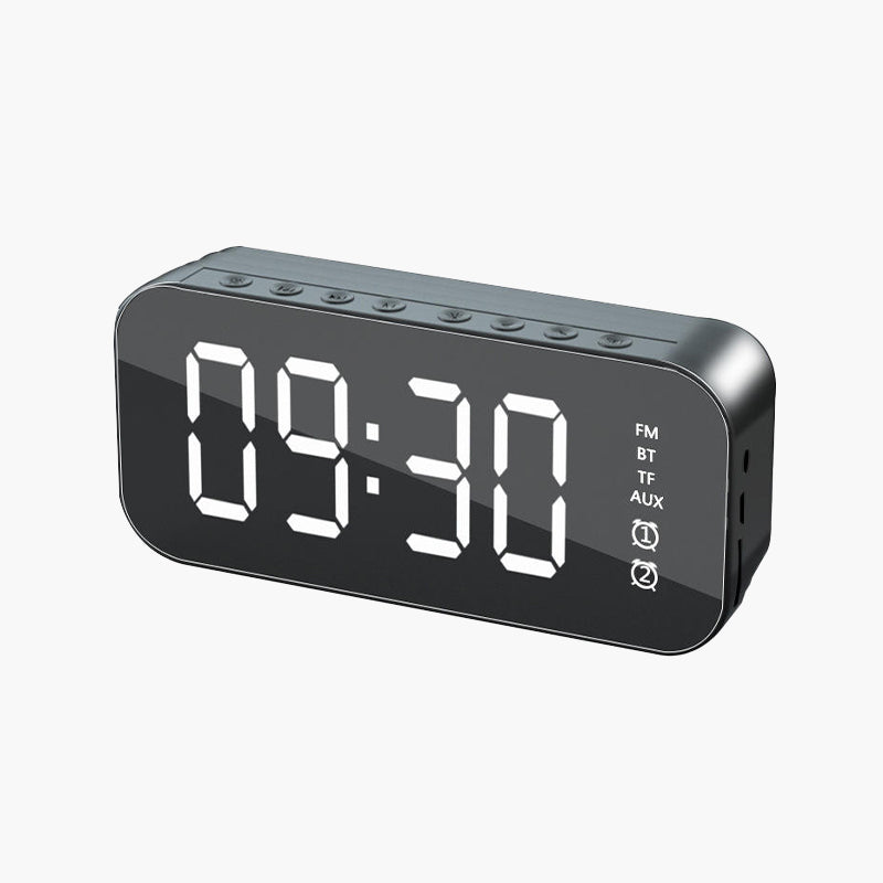 Modern simple wireless speaker with clock