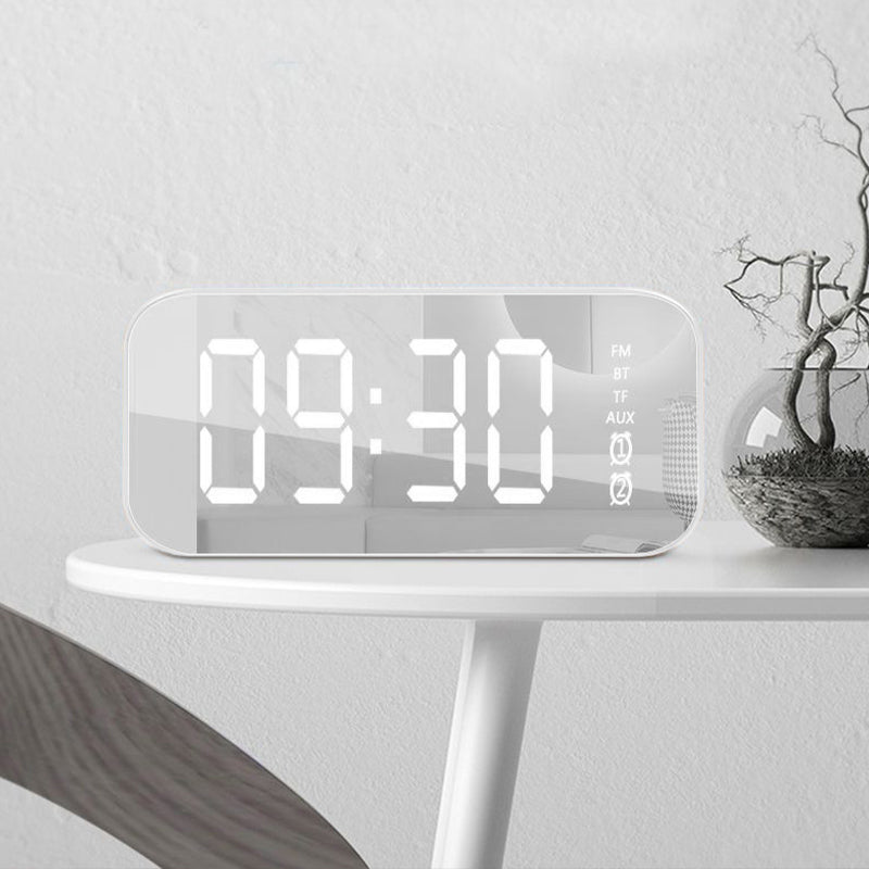 Modern simple wireless speaker with clock