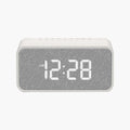 Wooden bluetooth speaker with time display