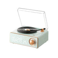 Retro wireless bluetooth speaker with time display