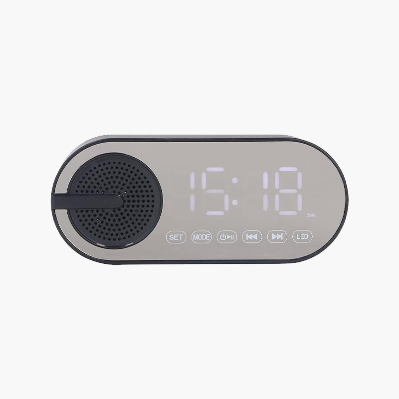 Wireless subwoofer speaker with time display