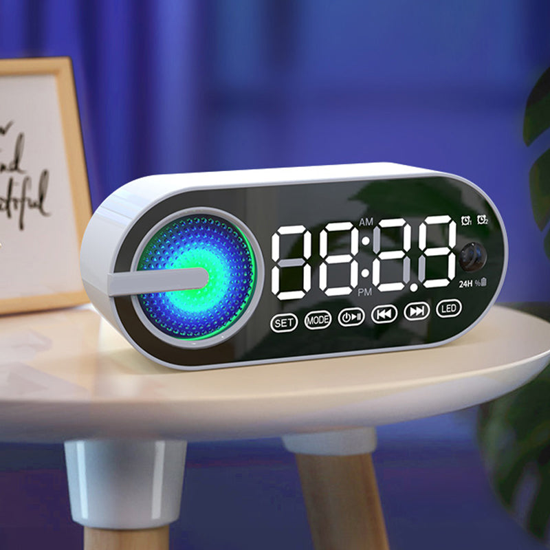 Wireless subwoofer speaker with time display