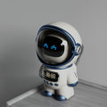 Astronaut shaped speaker with time display
