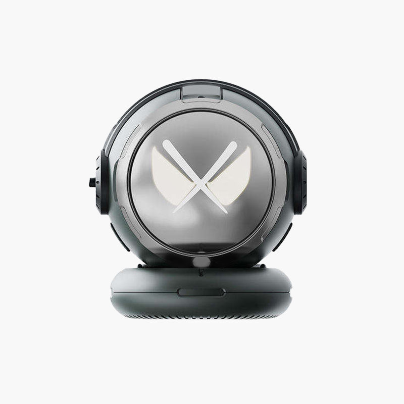 Robot shape with luminous speaker