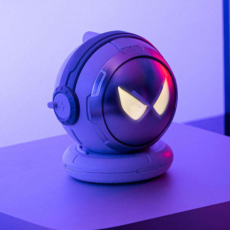 Robot shape with luminous speaker