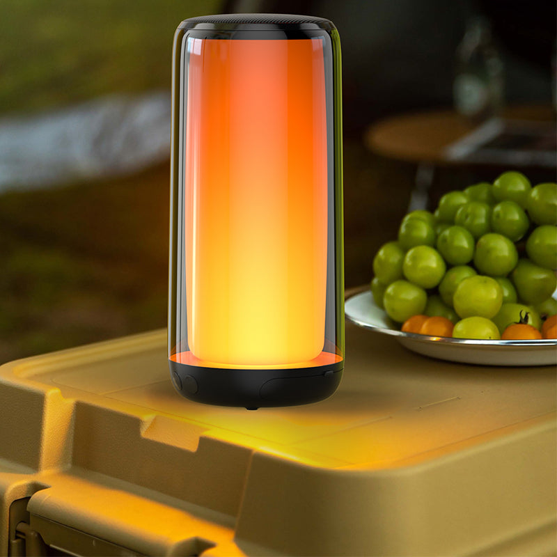 Outdoor wireless subwoofer speaker with LED