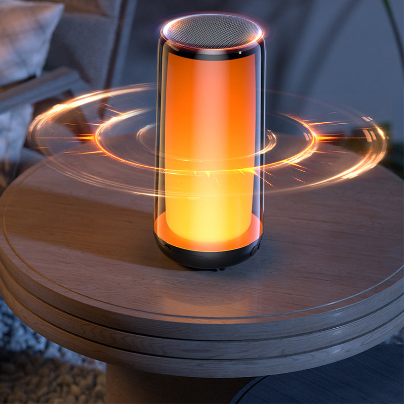 Outdoor wireless subwoofer speaker with LED