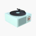 Retro vinyl wireless subwoofer speaker