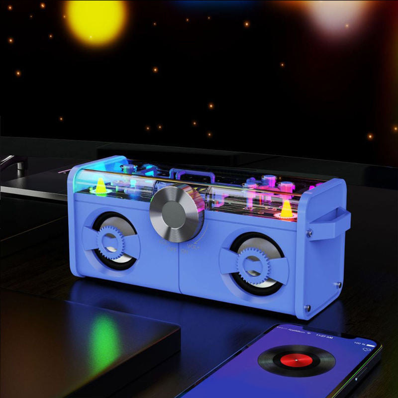 Mechanical fashion wireless subwoofer speaker