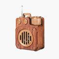 Retro bluetooth wireless subwoofer speaker