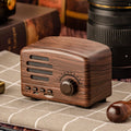 Retro portable wireless subwoofer speaker