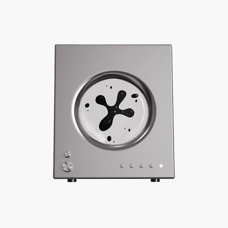 Anti-gravity magnetic fluid subwoofer speaker