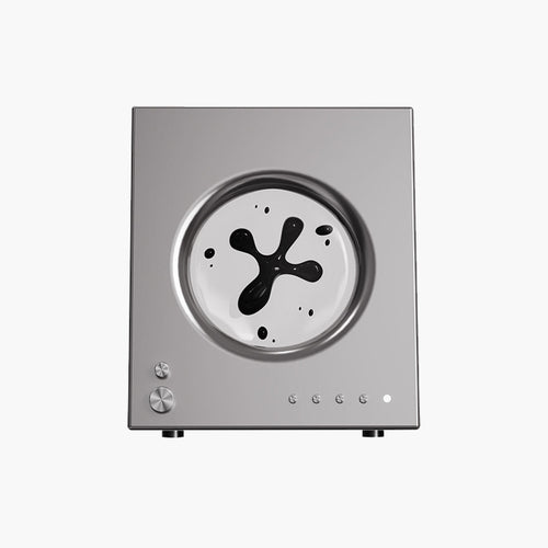 Anti-gravity magnetic fluid subwoofer speaker