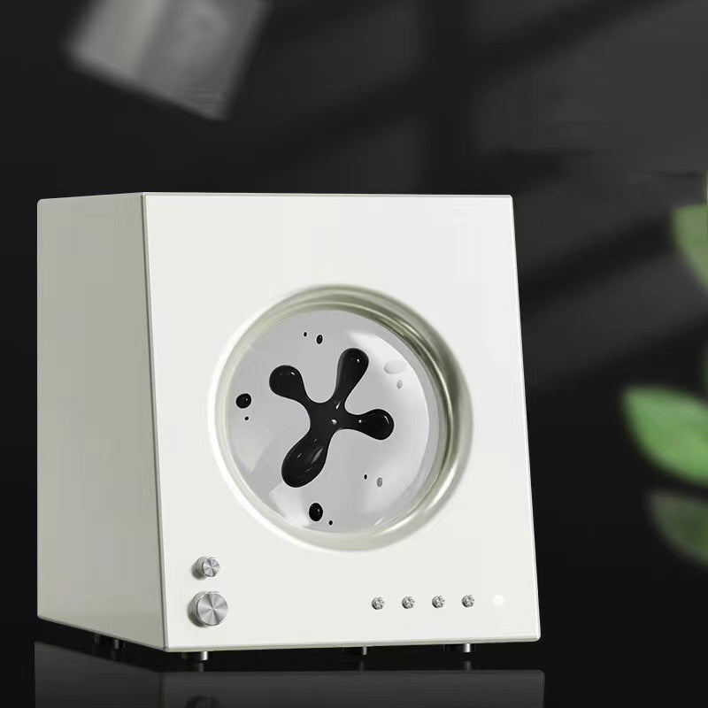 Anti-gravity magnetic fluid subwoofer speaker