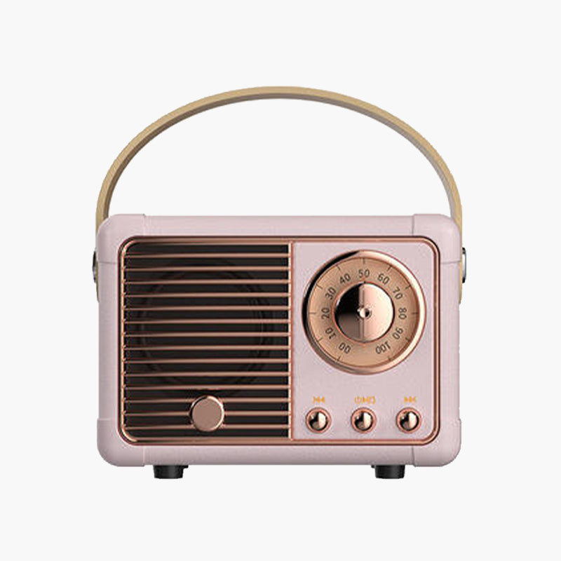 Radio shaped wireless subwoofer speaker