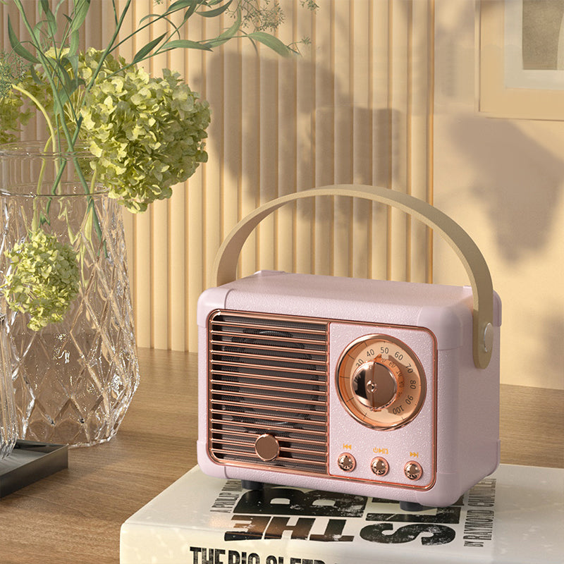 Radio shaped wireless subwoofer speaker