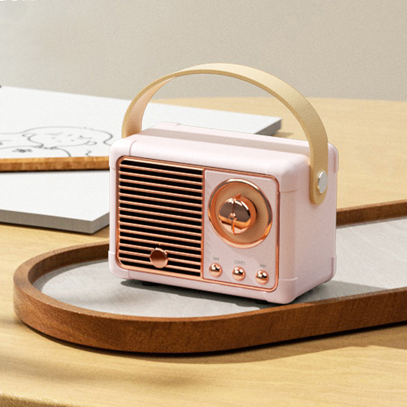 Radio shaped wireless subwoofer speaker